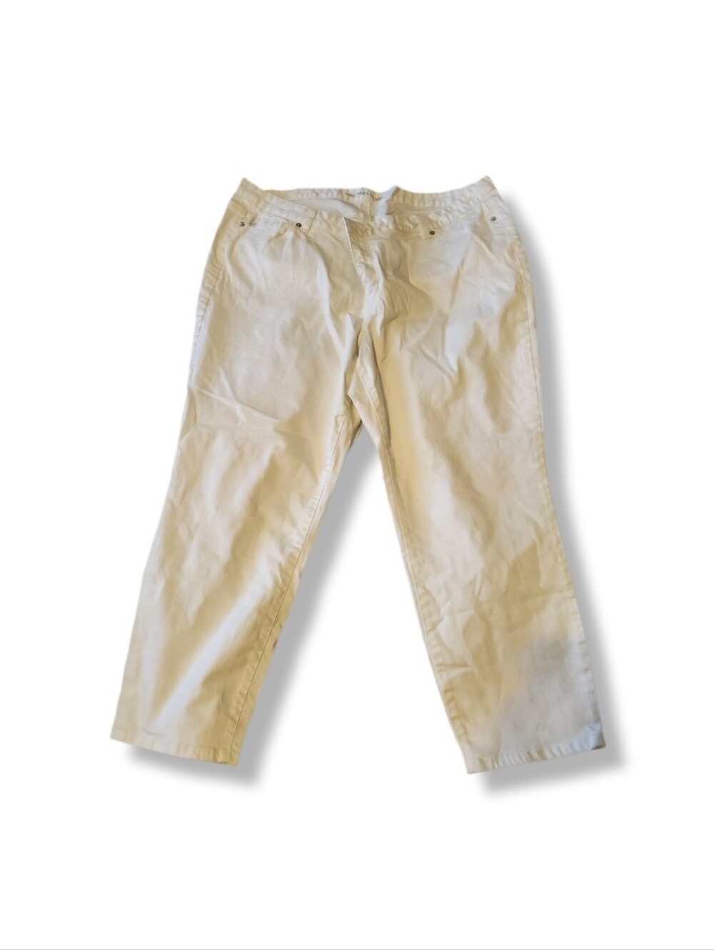 Michael Kors White Straight-Leg Women’s Jeans